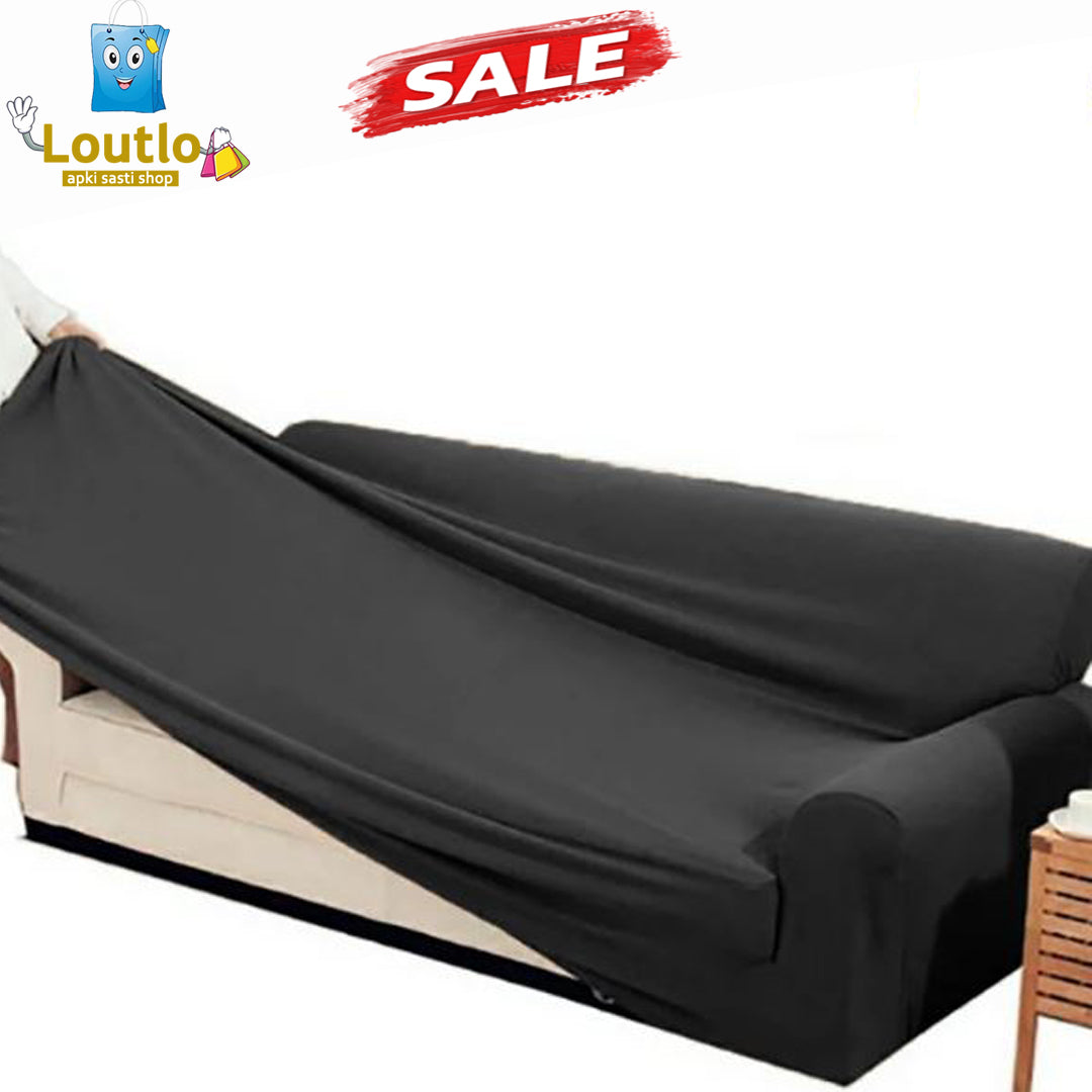 Jersey Sofa Covers - Dark Grey
