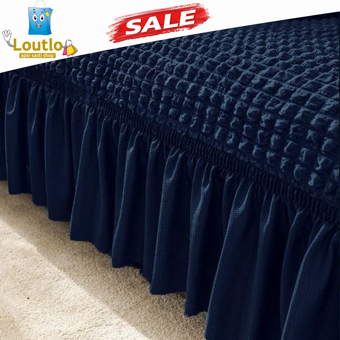 Bubble Sofa Cover - Navy Blue