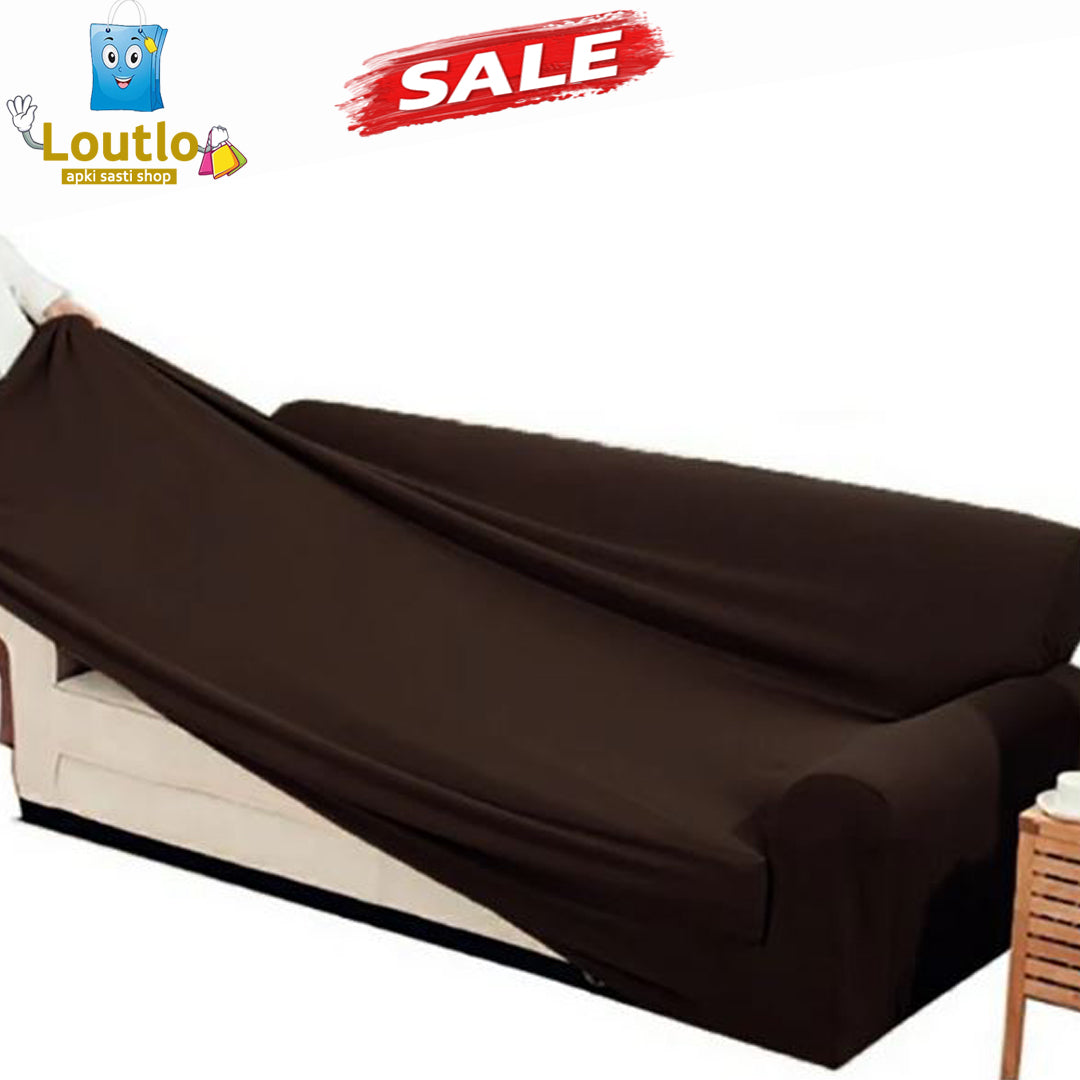 Jersey Sofa Covers - Brown