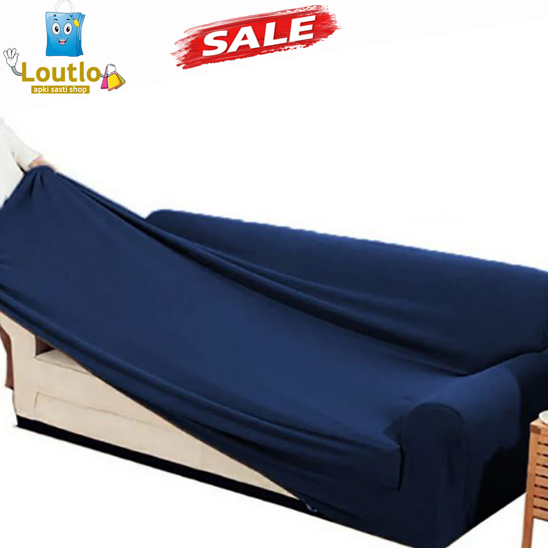 Jersey Sofa Covers - Dark Blue