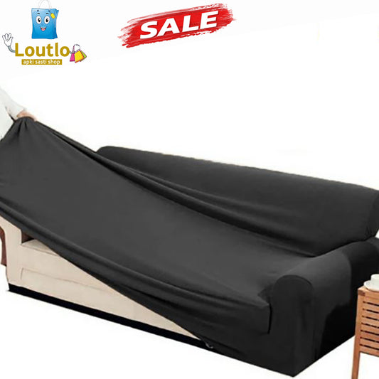 Jersey Sofa Covers - Dark Grey