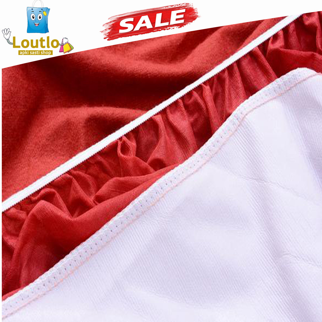 Waterproof Mattress Fitted Cover - Maroon